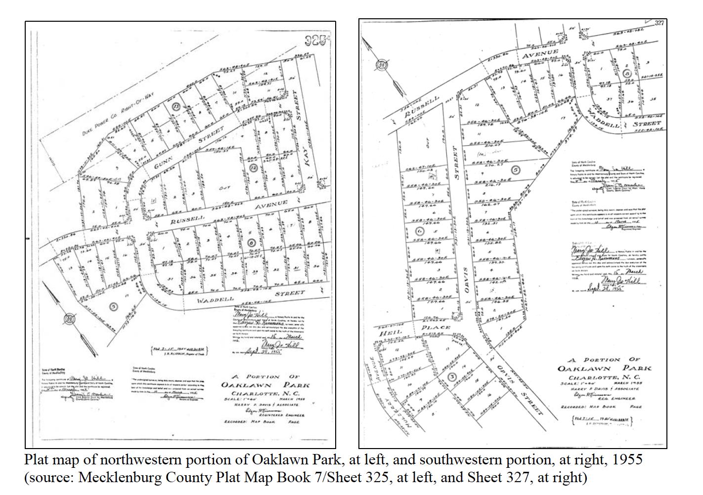 Oaklawn Park’s Story Charlotte Neighborhood History Toolkit
