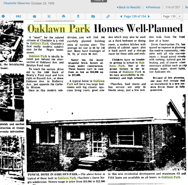 Oaklawn in Observer Oaklawn in Observer